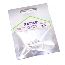 Rattles em vidro da Fiiish para Vinis 5Pcs Rattles em vidro da Fiiish para Vinis 5Pcs